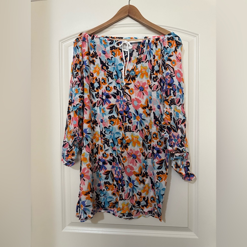 Anne Cole Women’s Floral Swim Suit Cover Up Size XS/S